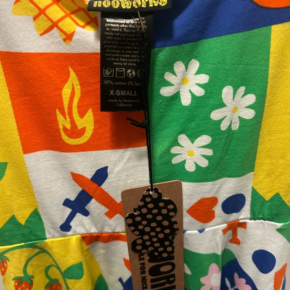 Nooworks Colorful Patchwork Midi Dress - Picture 3 of 4